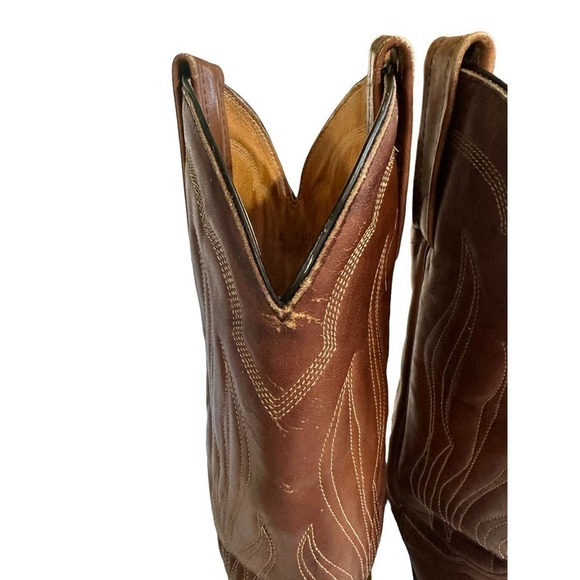 Frye 3849 Men’s Brown Leather Western Boots- sz 10 D main image 12